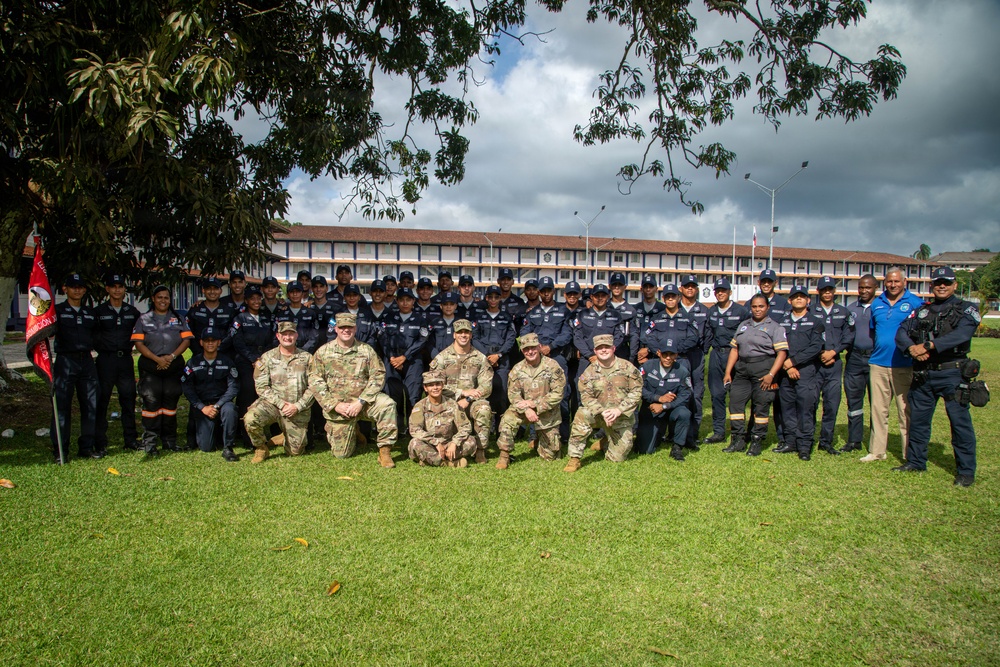 U.S. Army Conducts Advanced First Aid Training with Policía Nacional de Panamá Cadets