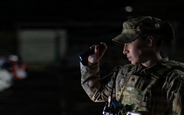 Military Police on the Job