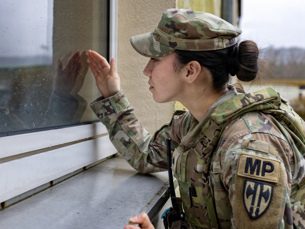 Military Police on the Job