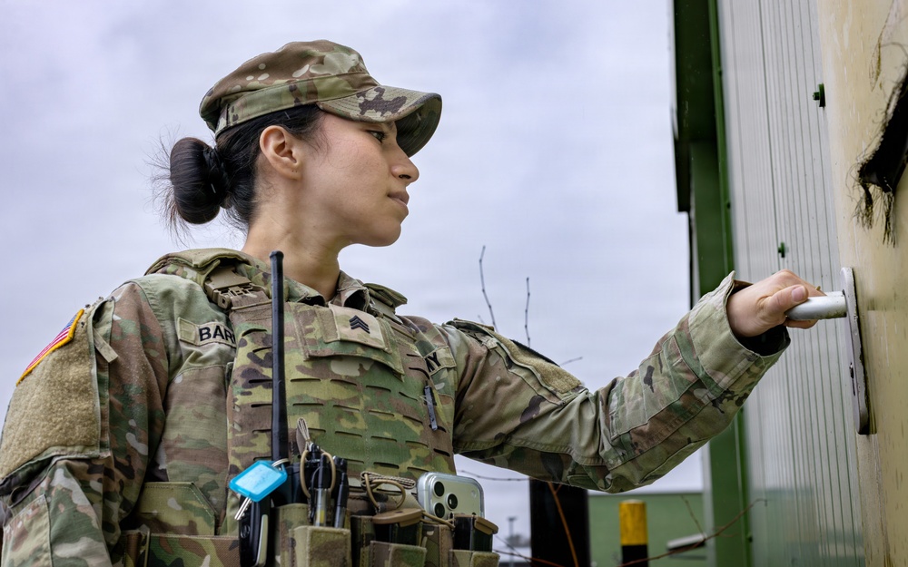 Military Police on the Job