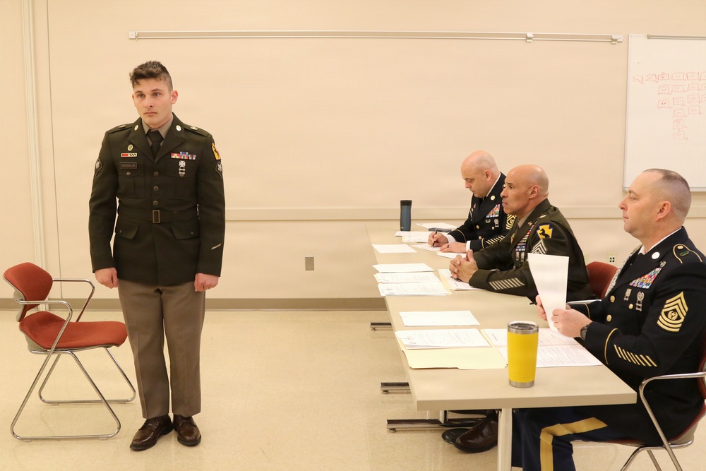 55th MEB Selects State Best Warrior Competitors