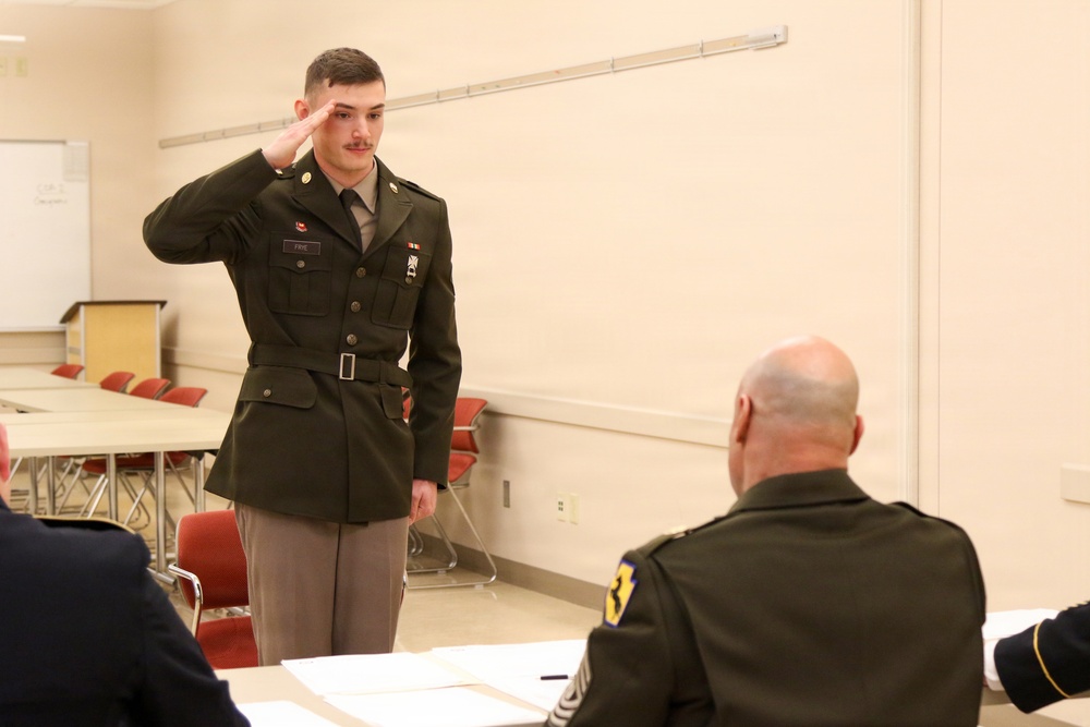 55th MEB Selects State Best Warrior Competitors