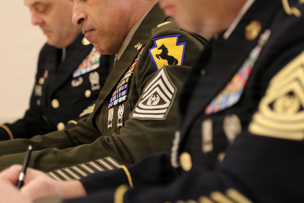 55th MEB Selects State Best Warrior Competitors