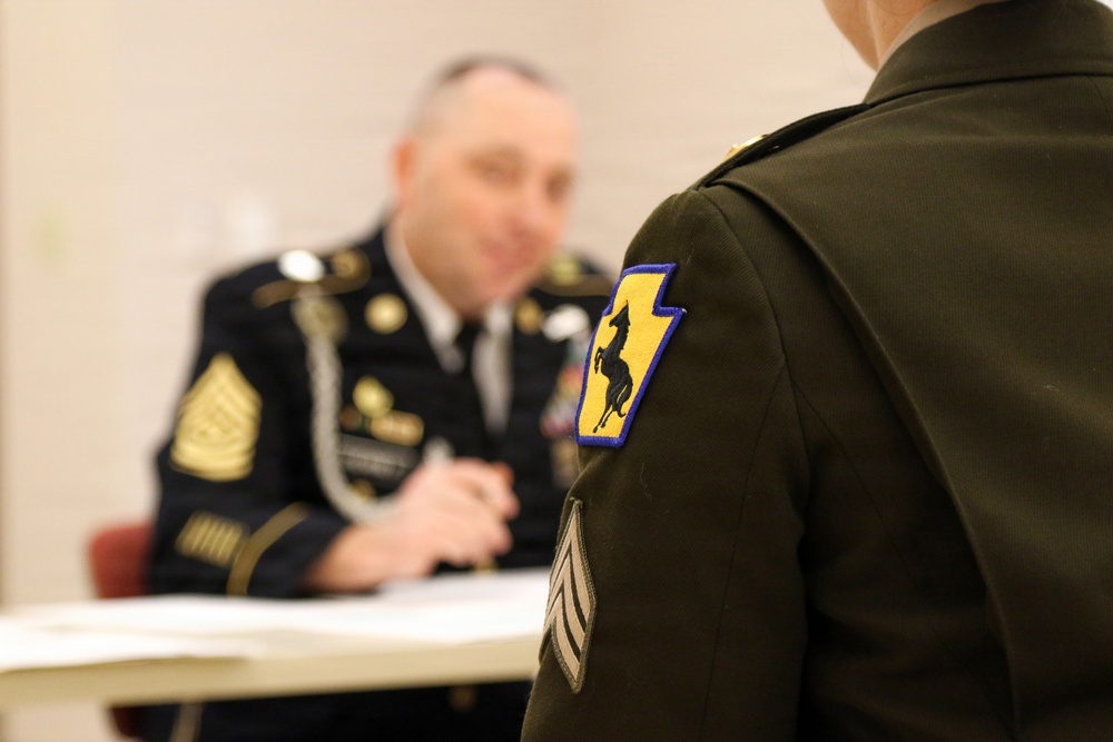 55th MEB Selects State Best Warrior Competitors