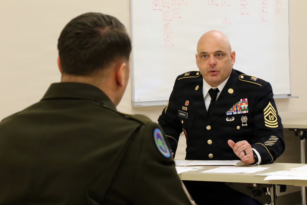 55th MEB Selects State Best Warrior Competitors