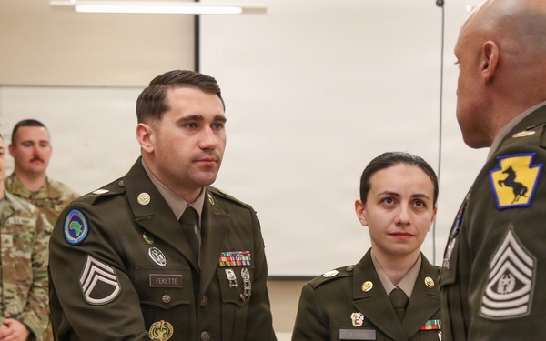 55th MEB Selects State Best Warrior Competitors