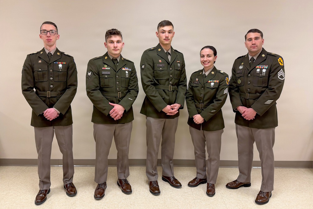 55th MEB Selects State Best Warrior Competitors