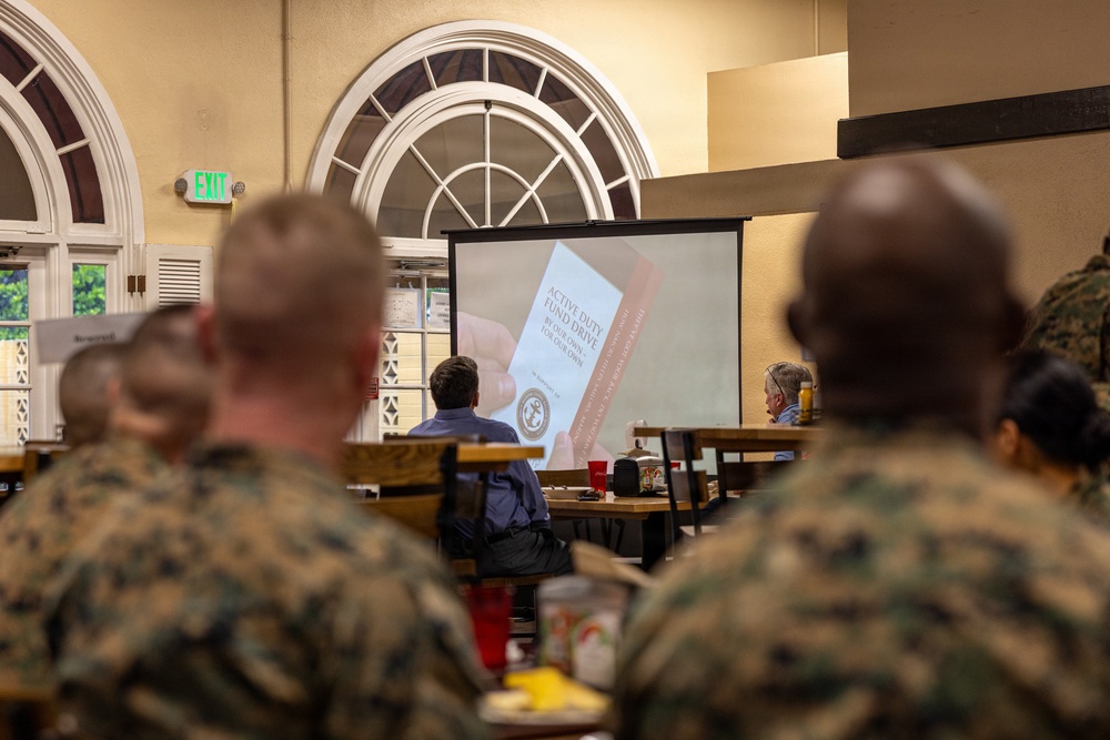Navy-Marine Corps Relief Society Fund Drive Breakfast - MCRD San Diego