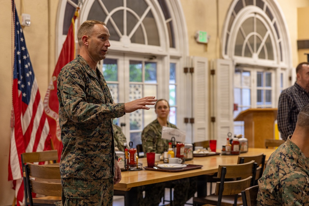 Navy-Marine Corps Relief Society Fund Drive Breakfast - MCRD San Diego