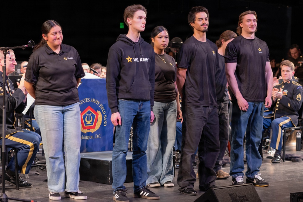 The U.S. Army Field Band West Coast Spring Tour 2026