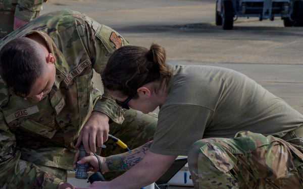 CRTC, 174th Attack Wing Airmen test GBU-38 components during Sentry South 26-2