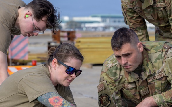 174th Attack Wing, CRTC Airmen test GBU-38 tail kits during Sentry South 26-2