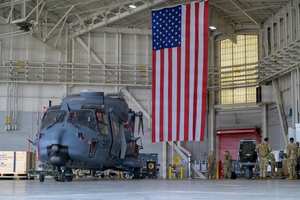 Spanish Air Force NH90 arrives for Sentry South 26-2