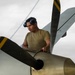174th Attack Wing crew chief installs MQ-9 panel during Sentry South 26-2