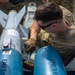 137th SOW Airman secures GBU-38 tailfin during Sentry South 26-2