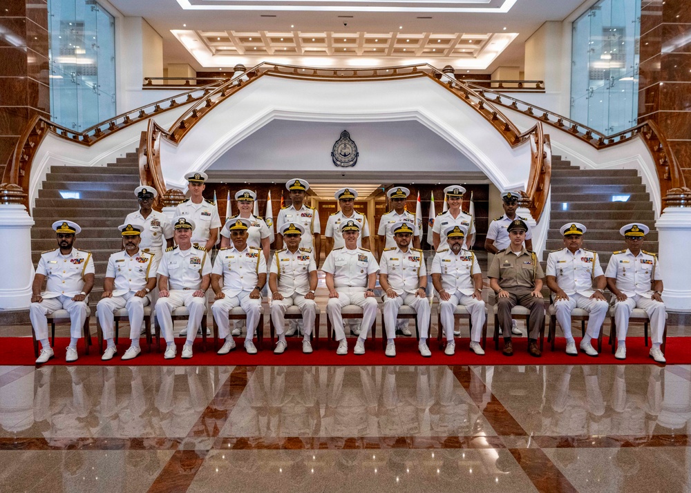Adm. Steve Koehler, commander, U.S. Pacific Fleet, visits Sri Lanka Naval Headquarters during travel to Colombo, Sri Lanka