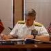 Adm. Steve Koehler, commander, U.S. Pacific Fleet, visits Sri Lanka Air Force Headquarters during travel to Colombo, Sri Lanka
