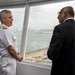 Adm. Steve Koehler, commander, U.S. Pacific Fleet, tours Colombo Port while on travel to Sri Lanka