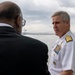 Adm. Steve Koehler, commander, U.S. Pacific Fleet, tours Colombo Port while on travel to Sri Lanka