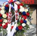 Memorial wreath honors the Weslaco 8 during San Antonio ceremony