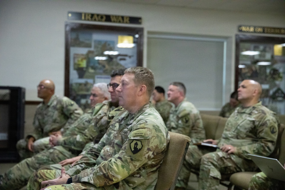 1st Mission Support Command AAR Meeting