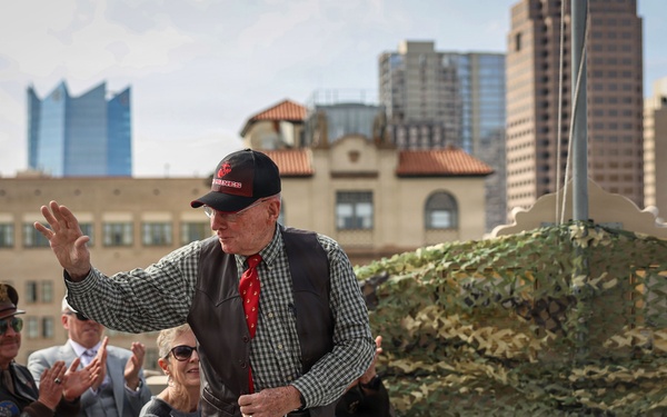 Plaque Induction Ceremony Commemorates World War II Service of the Weslaco 8