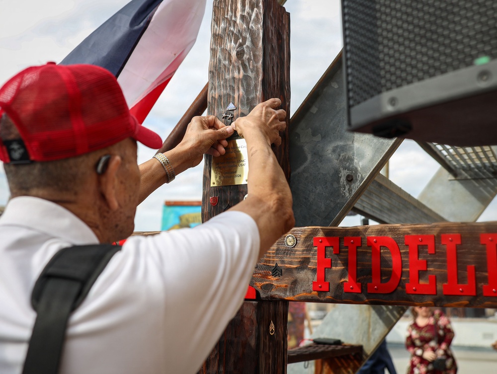 Plaque Induction Ceremony Commemorates World War II Service of the Weslaco 8