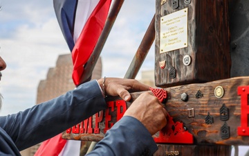Plaque Induction Ceremony Commemorates World War II Service of the Weslaco 8