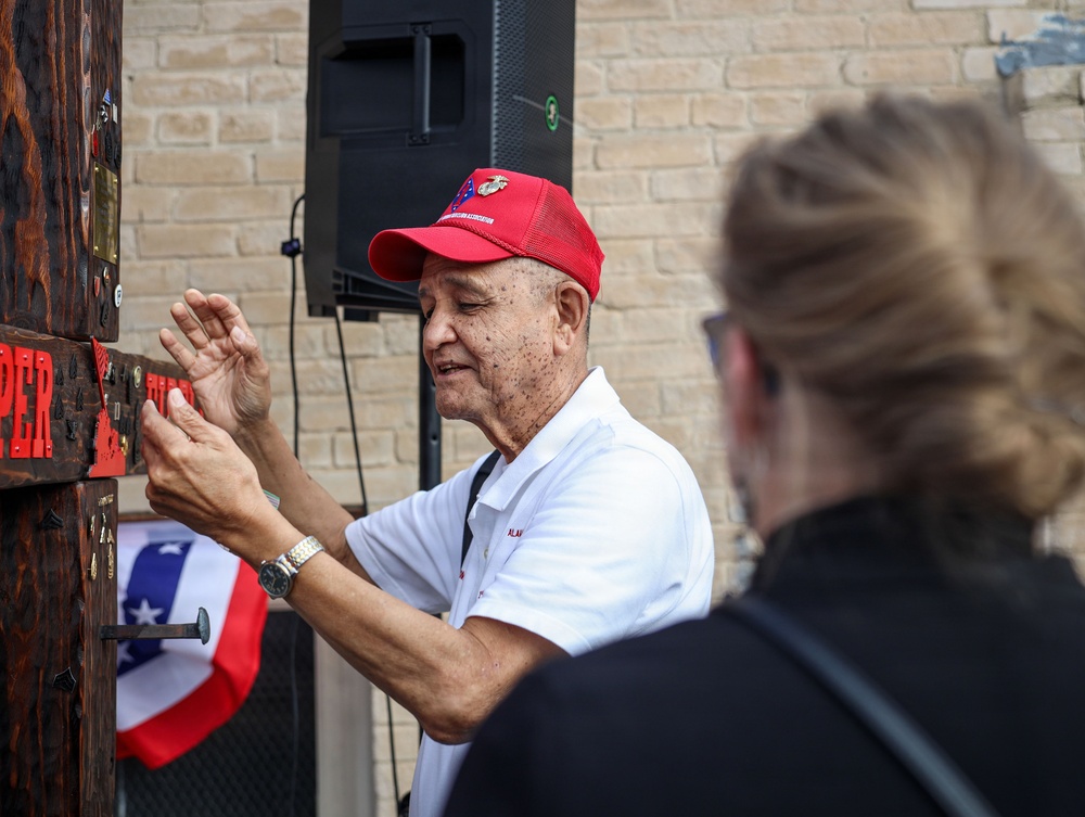 Plaque Induction Ceremony Commemorates World War II Service of the Weslaco 8