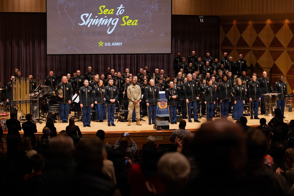 The U.S. Army Field Band West Coast Spring Tour 2026