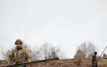 U.S. Army Soldiers Assigned to 1021st Engineer Vertical Construction Company Louisiana National Guard, Reconstruct the Battlefield.