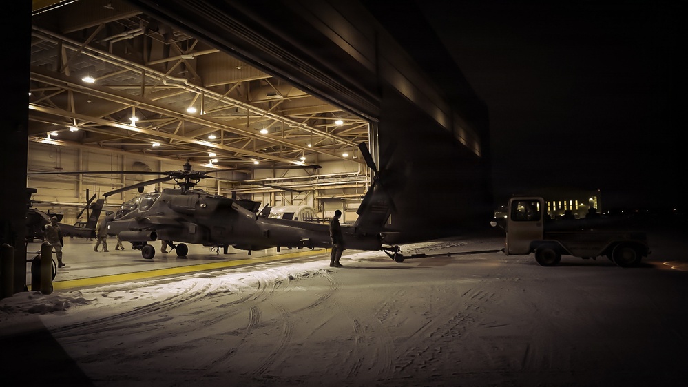 Arctic Angels Execute AH-64 Apache Deep Attack During JPMRC 26-02 Night Operations in Alaska’s Extreme Cold
