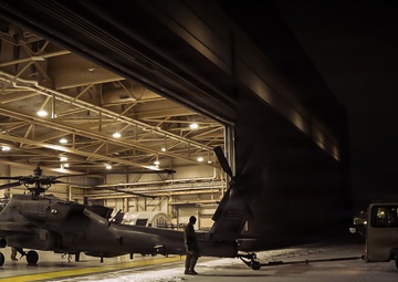 Arctic Angels Execute AH-64 Apache Deep Attack During JPMRC 26-02 Night Operations in Alaska’s Extreme Cold