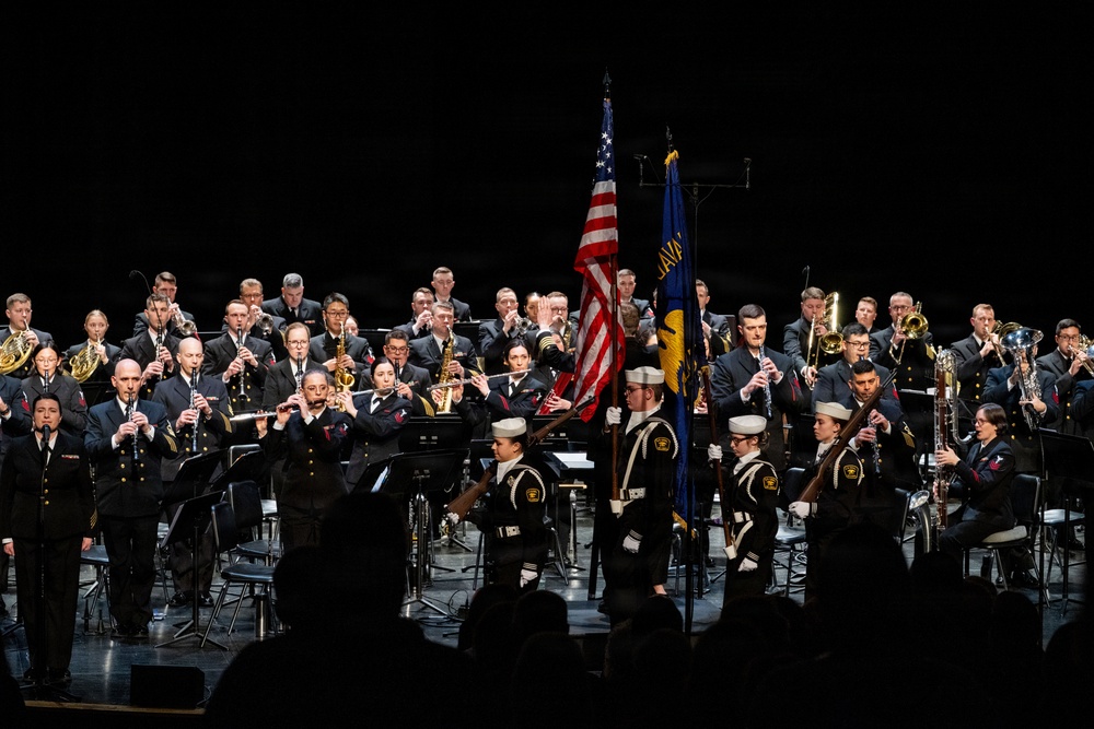 Navy Band performs in Buffalo