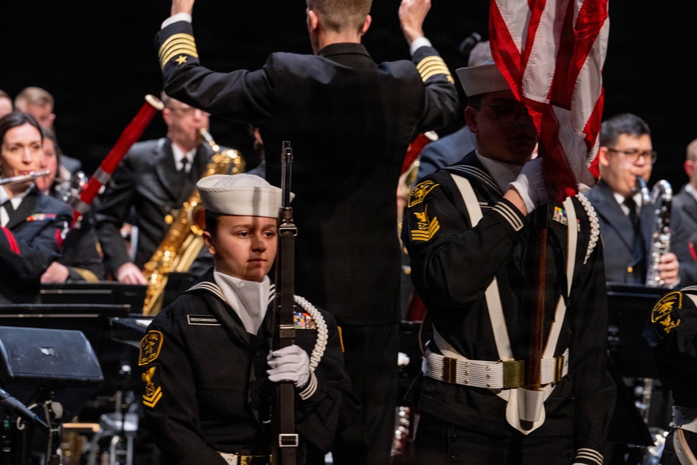 Navy Band performs in Buffalo