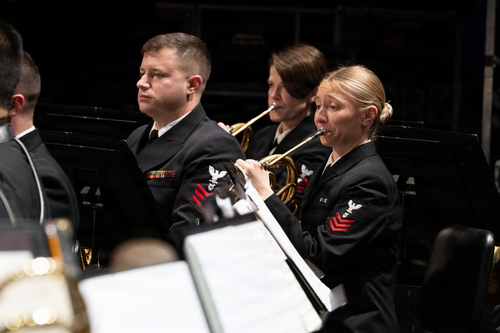 Navy Band performs in Buffalo