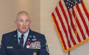 Chief Master Sgt. Stegherr retires from the VaANG