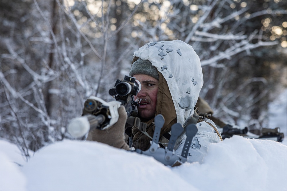 CORE26 | U.S. Marines Hone Arctic Warfare Skills with Attack Drills