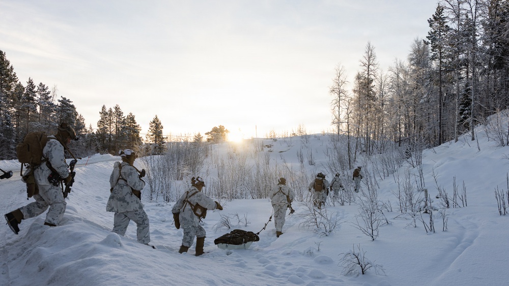 CORE26 | U.S. Marines Hone Arctic Warfare Skills with Attack Drills