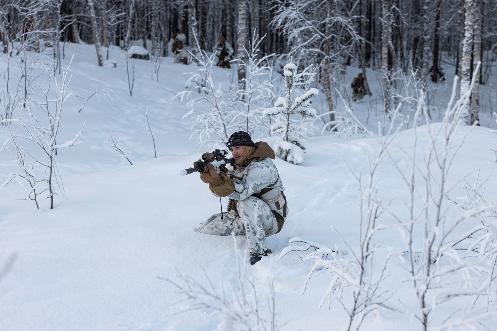 CORE26 | U.S. Marines Hone Arctic Warfare Skills with Attack Drills