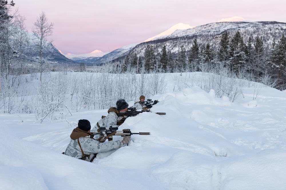 CORE26 | U.S. Marines Hone Arctic Warfare Skills with Attack Drills