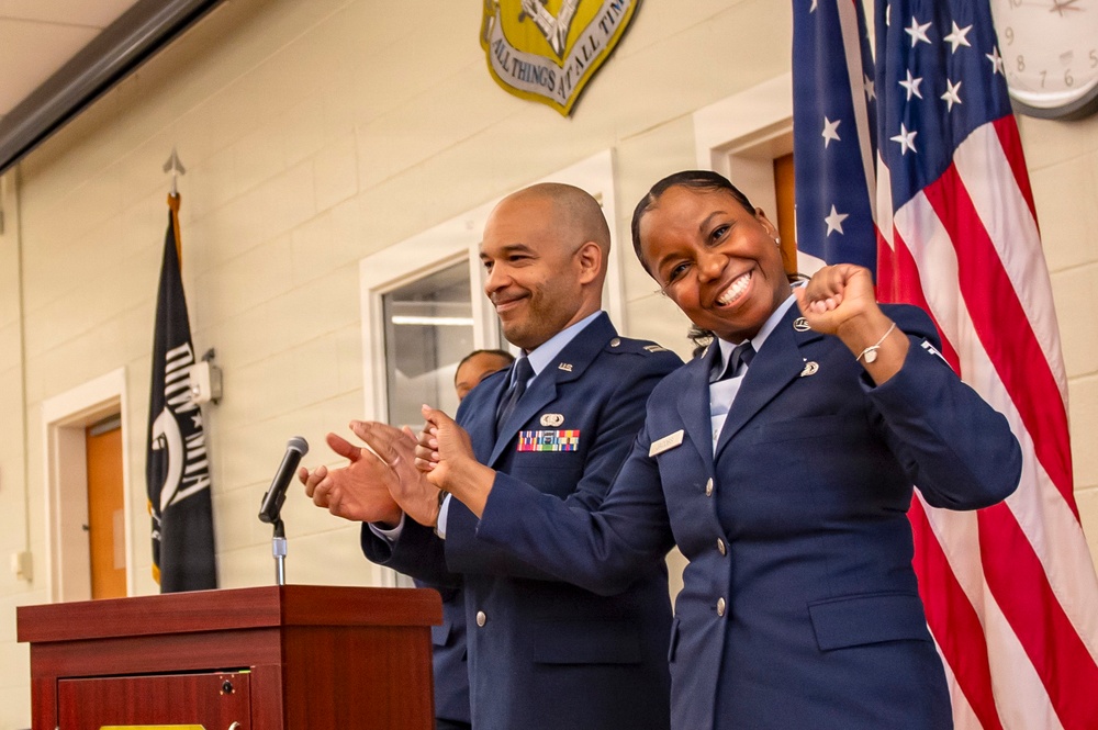 Jacobs promoted to Chief Master Sergeant