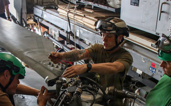 Frank E. Petersen Jr. Conducts Routine Operations