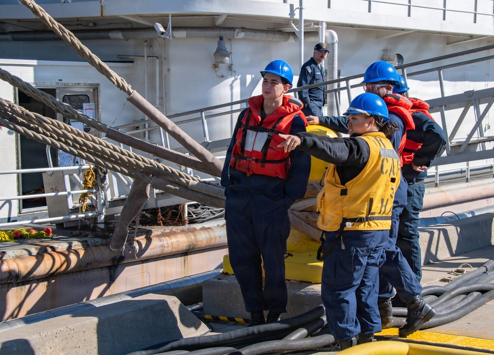 USS America (LHA 6) Transits to Dry Dock