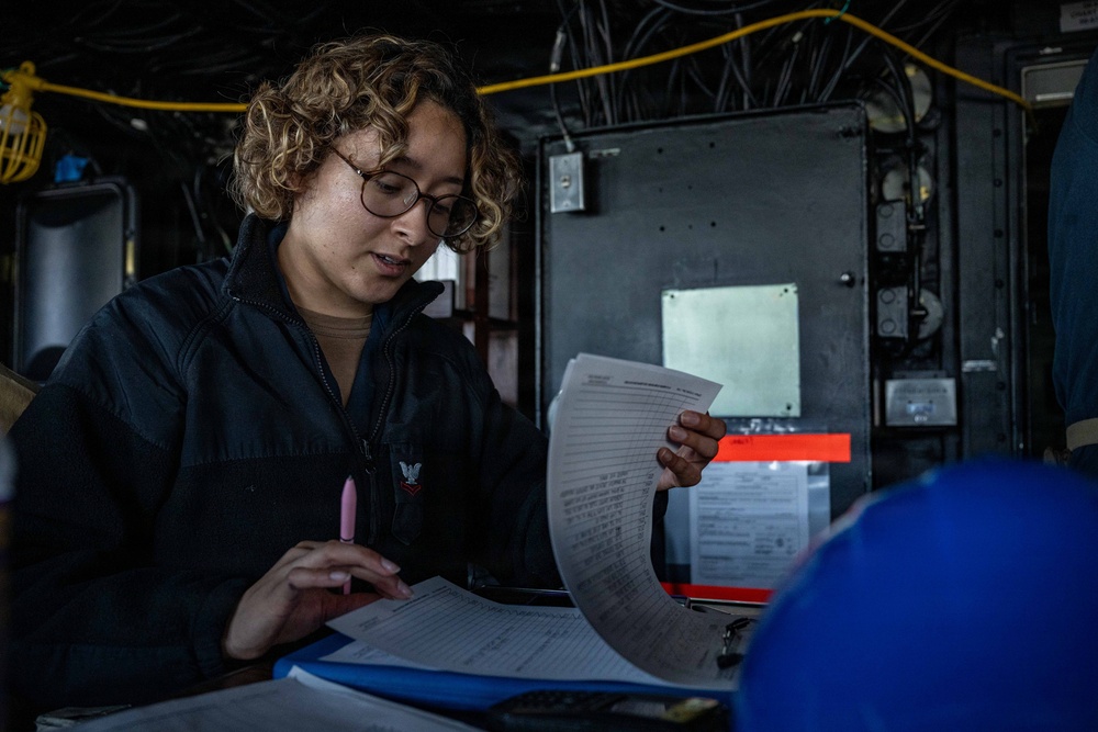 USS America (LHA 6) Transits to Dry Dock