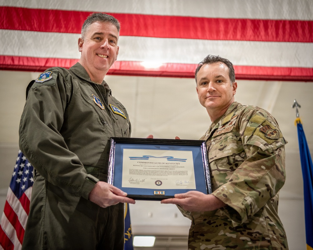 Contingency Response Group earns Governor’s Outstanding Unit Citation