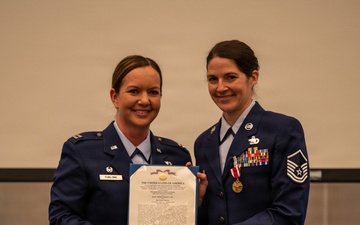 MSgt. Gray Retirement Ceremony