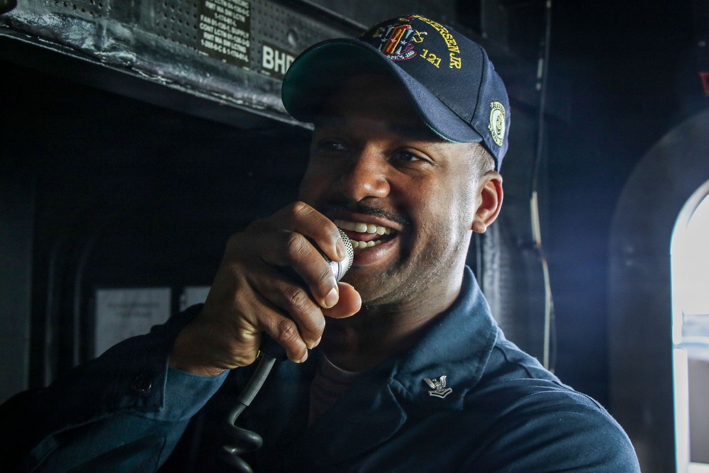 Frank E. Petersen Jr. Conducts RAS with Henry J. Kaiser