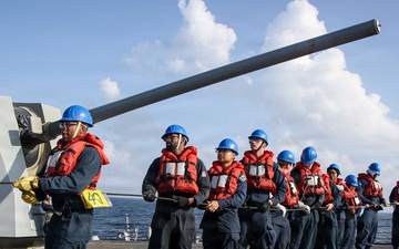 Frank E. Petersen Jr. Conducts RAS with Henry J. Kaiser