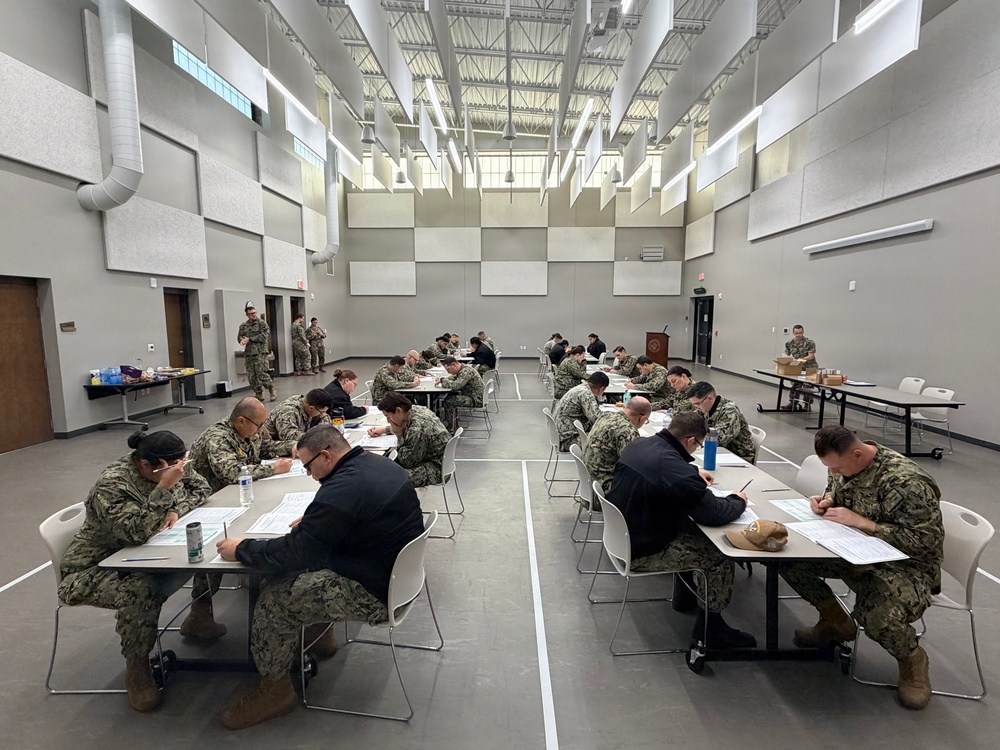 Navy Reserve Center Fallon Conducts Semi-Annual Navy-wide Advancement Exam